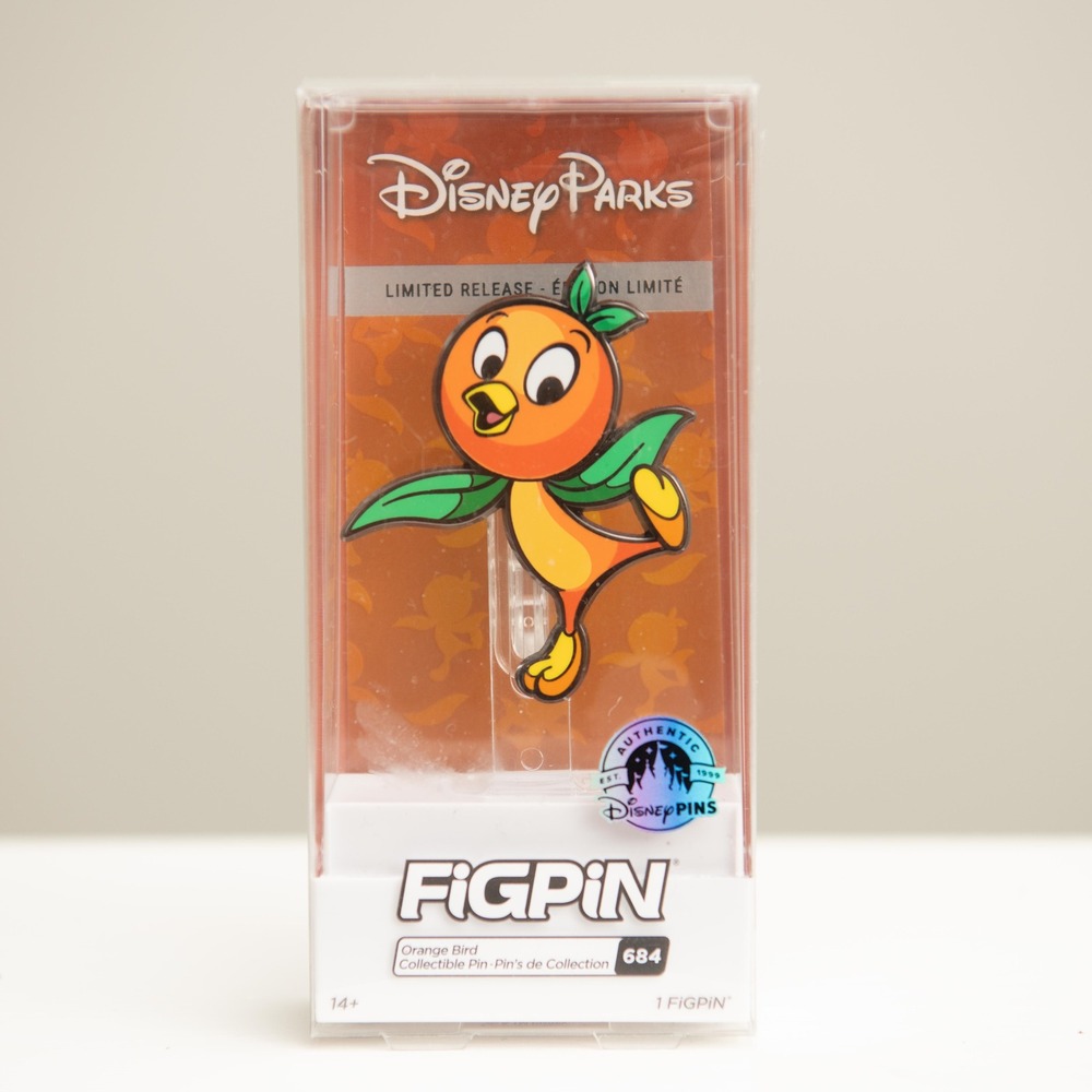 Disney Parks FiGPiN Orange Bird Limited Release Collectible Pin 684 NEW Sunshine